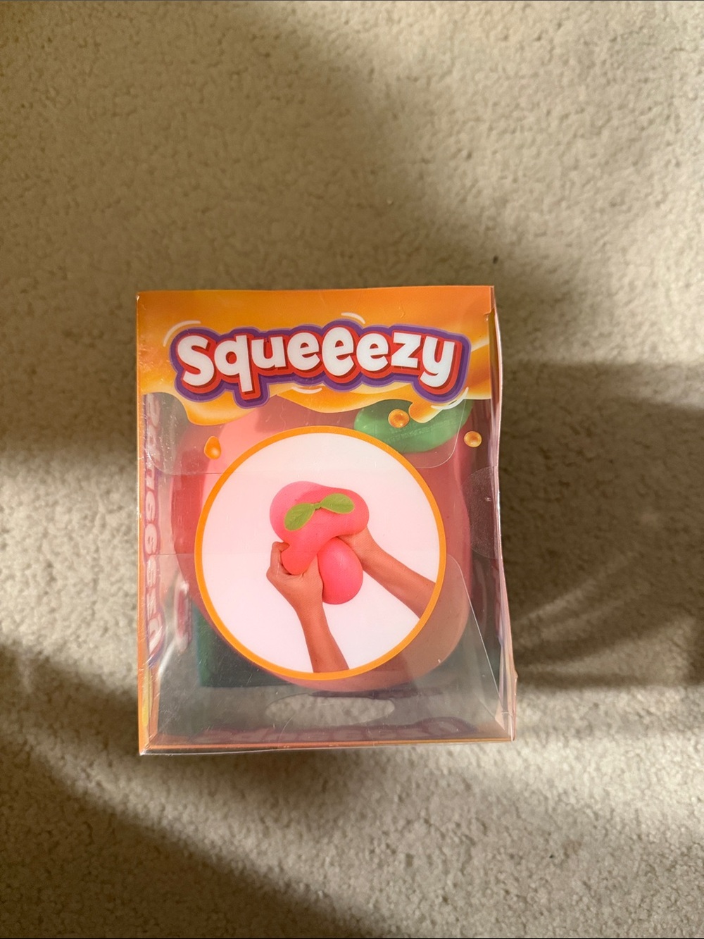 Squeezezy Sensory Squishy Toy - Peach